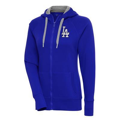 Women's Antigua Los Angeles Dodgers Fortune Midweight Pullover