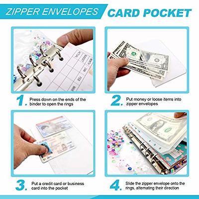 2022 A6 Plan Binder Inside Page Zipper Envelope Cash Envelope