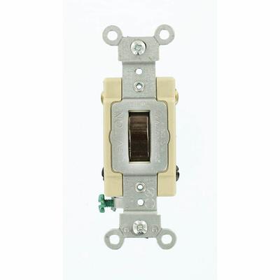 Leviton 20 Amp Commercial Grade 4-Way Back Wired Toggle Switch