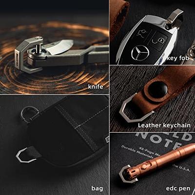 Key Clips Organizer for Backpacking Handbag Titanium Alloy Gift Cars  Keychain