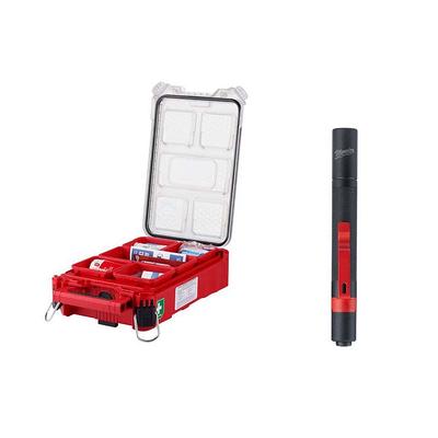 Red Rugged Class B First Aid Kit