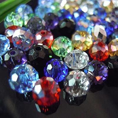  PH PandaHall 450pcs 8mm Marble Glass Beads 15 Colors