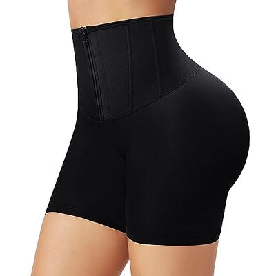 Short girdle with abdomen control and high compression butt lift waist