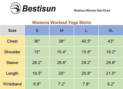 Bestisun Split Back Athletic Workout Long Sleeve Shirts Womens Exercise  Sports Clothes Sweatshirts Activewear Yoga Running Tops Gray Green S -  Yahoo Shopping