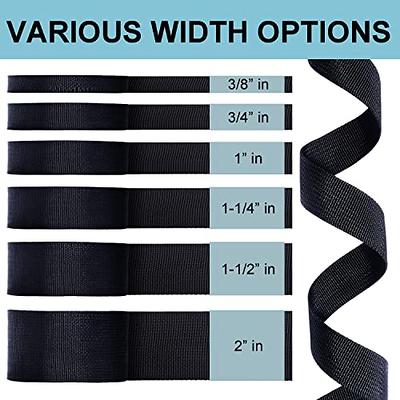 Nylon Webbing 1.5 Inch, Heavy Duty Nylon Webbing Strap 12 Yard, Durable  Nylon Strapping for Indoor or Outdoor Gear, DIY Crafting, Repairing,  (Black