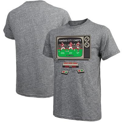 Men's Majestic Patrick Mahomes/Travis Kelce/Tyreek Hill Gray Kansas City  Chiefs Video Game Tri-Blend T-Shirt - Yahoo Shopping