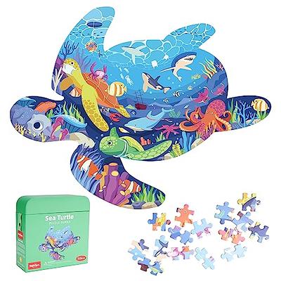 48 Piece Giant Construction Jigsaw Puzzle for Kids Ages 3-5 and 4-8, Jumbo  Floor Puzzle for Toddler Preschool Learning (2 x 3 Feet)