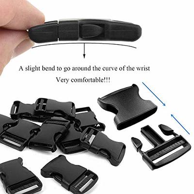 1 inch Buckles Straps Set with 10 Yards Nylon Webbing Strap,10 pcs