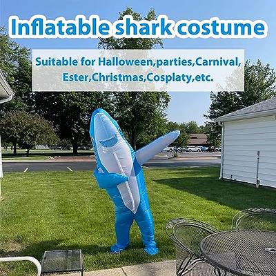  Shark Chub Suit Inflatable Adult Halloween Costume (Adult,  Blue) : Clothing, Shoes & Jewelry