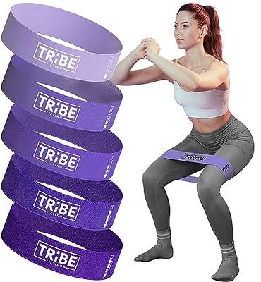 Fabric Resistance Bands for Working Out - Booty Bands for Women and Men - Exercise  Bands Resistance Bands Set - Workout Bands Resistance Bands for Legs - Fitness  Bands - Gym Bands (Purple) - Yahoo Shopping