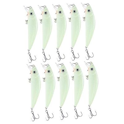 BESPORTBLE 10pcs Fishing Tackle Fishing Accessories Fishing Hard Baits  Saltwater Spinnerbait Fishing Jigging Lures Trout Fishing Gear Saltwater  Lures