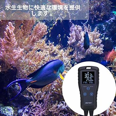 DIGITEN Fish Tank Thermometer Digital Aquarium Thermometer with Large