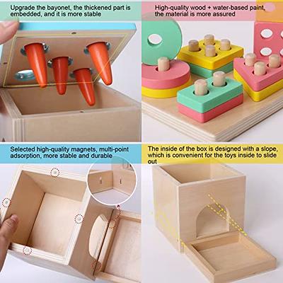 Baby Products Online - BelleStyle Wooden Activity Cube Baby Toys, 6 Year Old  Montessori Toys, Tree Sorter Harvest Carrot Xylophone Sensory Toys Birthday  Gift for 1 2 3 Year Old - Kideno