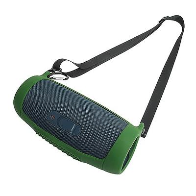 Silicone Case Cover for JBL Charge 3 Waterproof Portable Bluetooth Speaker,  TXesign Travel Carrying Case Protective Cover Rubber Pouch with Shoulder