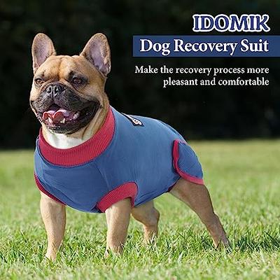 IDOMIK Dog Surgery Recovery Suit Onesie for Dogs after Surgery