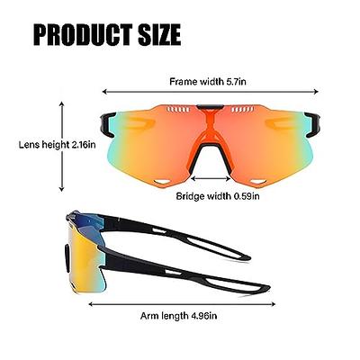 RacyRam Polarized Sunglasses for Men Women, UV400 Protection Sport