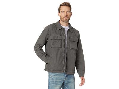 Lucky Brand Fleece Lined Shirt Jacket (Raven) Men's Jacket - Yahoo Shopping