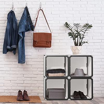 HOMIDEC Closet Organizer, 12-Cube Closet Organizers and Storage, Portable Closet  Shelves, Clothing Storage (Grey) - Yahoo Shopping