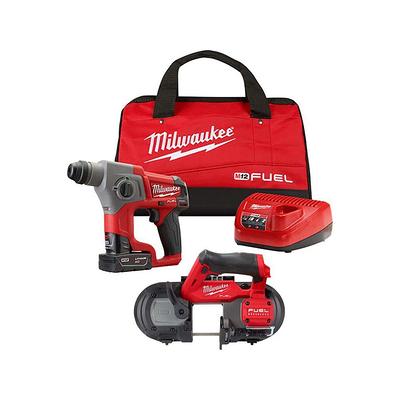 Milwaukee M18 18 Volt Lithium Ion 3/8 in x 75 ft Cable Cordless Drain Cleaning Drum Machine Kit w/X Large Cut 1 Work Gloves (3PK)