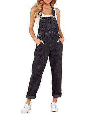  CRIOEVN Women's Baggy Jacquard Crop Denim Overalls Stretch  Heart Print Causal Relaxed Fit Jean Jumpsuits Overalls,Blue,S : Clothing,  Shoes & Jewelry