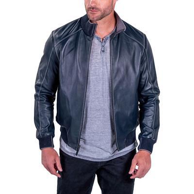 Paratrooper Water Resistant Reversible Leather & Nylon Bomber Jacket -  Yahoo Shopping