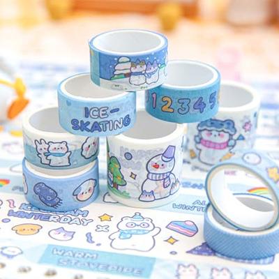 SEWACC 20 Rolls Washi Tape Set Planner Washi Tape DIY Craft Tape Gift  Wrapping Tape Masking Tape Junk Journal Decorative Paper Tape Letter Seal  Tape