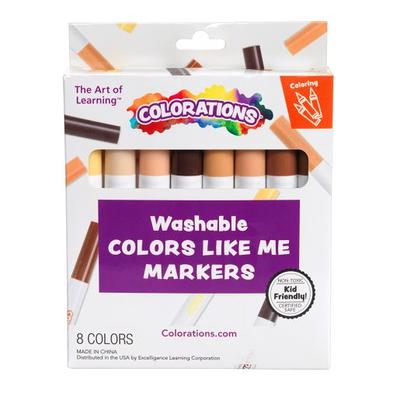 Colorations Dabber Markers, Washable, Tropical Colors, 8 Colors, Dot  Markers, Bingo Markers, Dab and Dot Markers for