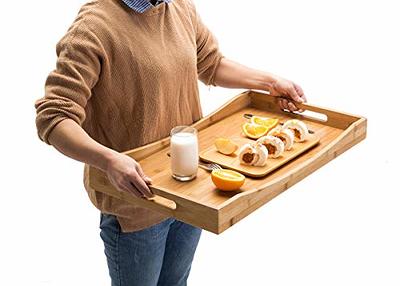 Shopwithgreen Divided Serving Tray with Lid, Removable Divided Platter Food  Storage Containers with 4 Compartment for Christmas Party, Veggies, Snack