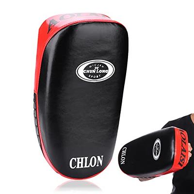  2 in 1 Boxing Equipment Boxing Strike Pads Punching Mitts Set,  Boxing Mitts and Pads for Muay Thai, Karate, Taekwondo, Martial Arts  Training at Home Gym, Valentine's Day Gift for