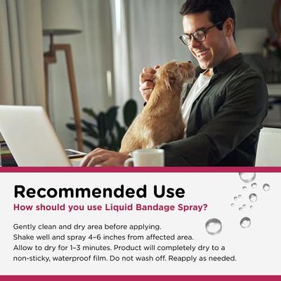 Nutri-Vet Liquid Bandage Spray for Dogs