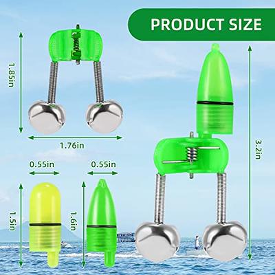 LED Light Fishing Rod Bells Bite Alarm