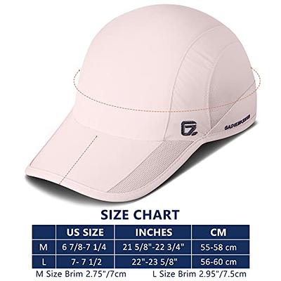 GADIEMKENSD Quick Drying Running Hat Summer Cooling Baseball Cap UPF50+  Sports Sun Caps Breathable Mesh Lightweigh Dad Hats Unstructured for Golf  Workout Hiking Gym Travel Camping Pink M - Yahoo Shopping