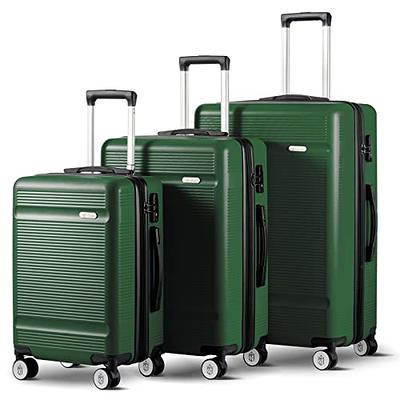 3 Piece Hardside Luggage Set, Rolling Suitcase with Spinner Wheels,TSA –  esfeel