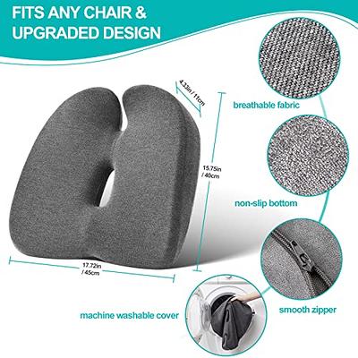 1pc Seat Cushion For Desk Chair,Office Chair Cushion ,Seat Cushion For  Tailbone Pain Relief,Car Seat Cushions For Driving Butt Pain,Tailbone  Cushions For Pressure Relief