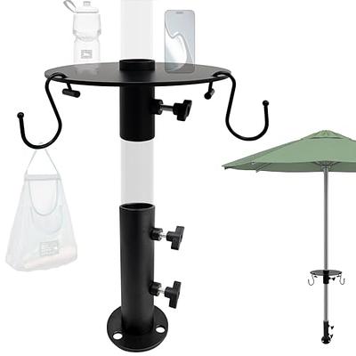 Fishing Chair Umbrella Holder Clip Clamp Garden Aluminum Deck Umbrella Stand