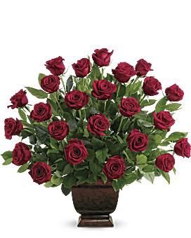 Red Romantic Long Stem Roses