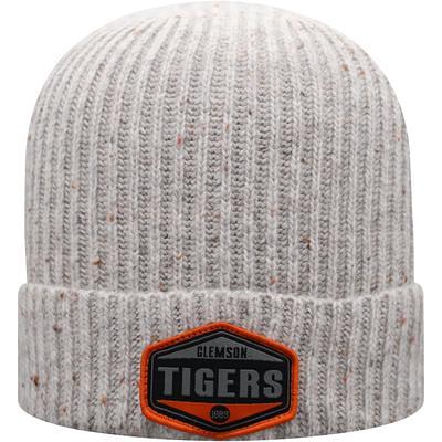 Men's Fanatics Branded Heather Gray New York Giants Cuffed Knit Hat with Pom