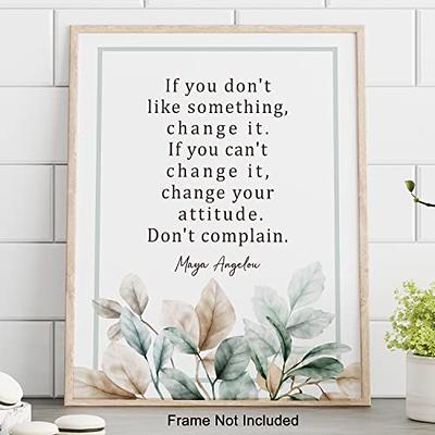 Inspirational Quotes Gifts for Teens Girls Women, Encouragement Gifts  Positive Words Wooden Plaque Office Decor for Women, Motivational Cheer Up  Gifts