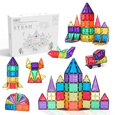 Magnetic Shapes House and Rocket - Imagination Magnets Educational