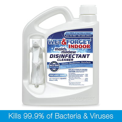 Quick Shine Disinfectant Floor Cleaner 27oz, 6Pk, Hospital Level  Disinfectant Kills 99.9% Germs & Bacteria, Cleans w/Power of Hydrogen  Peroxide & No Harsh Chemicals