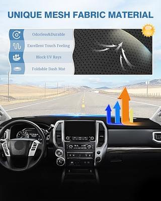 Dashboard Dash Mat Cover Leather Pad Sunshades Protection Nonslip