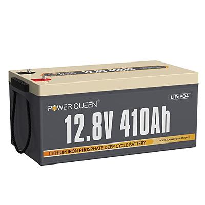 Power Queen 12V 100Ah LiFePO4 Battery With 100A BMS 4000+ Cycles For Camper  RV