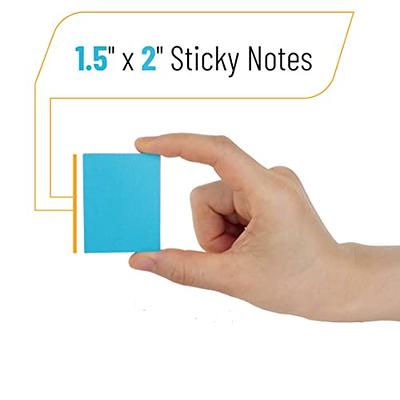 Mr. Pen- Sticky Notes, Bright Neon Colors, 1.5x2 inch, 2160 Sheets, Small Sticky  Notes, Colored Sticky Notes, Mini Sticky Notes, Sticky Notes Small, Sticky  Notes 1.5 X 2, Bulk Sticky Notes - Yahoo Shopping