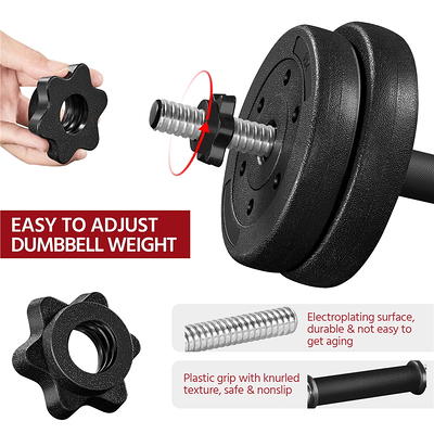 FitRx SmartBell, Quick-Select Adjustable Dumbbell, 5-52.5 lbs. Weight,  Black, Single