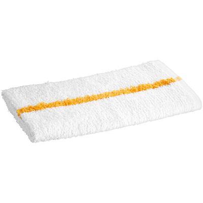 Lavex Blue Microfiber Bar Towel - 12/Pack