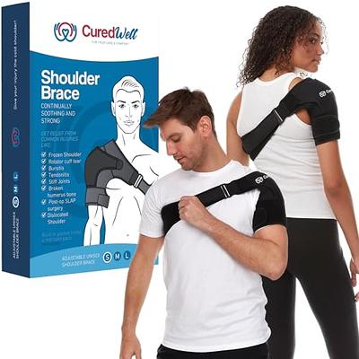 Shoulder Support Sling Compression Sleeve & Brace for Rotator Cuff