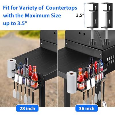 Upgraded Griddle Caddy Space Saving BBQ Accessories Storage Box