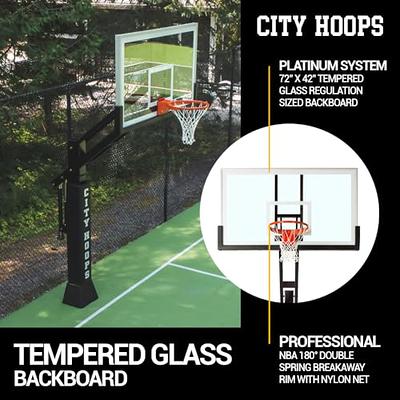  Dominator Premium Inground Adjustable Basketball Hoop