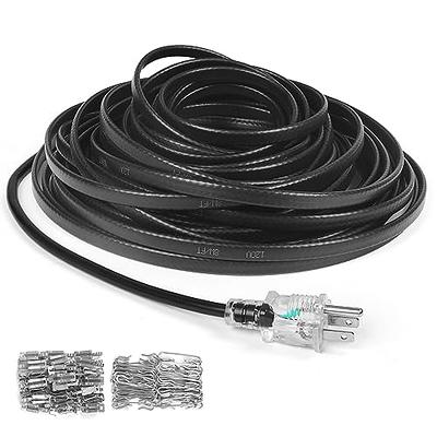 VEVOR 30 ft. Pipe Heat Cable 5W/ft. Self-Regulating Heat Tape IP68