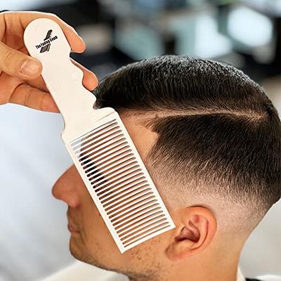 Fade Brush Comb Scissors Cleaning Brush Barber Shop Salon Skin Fade Blade  Comb